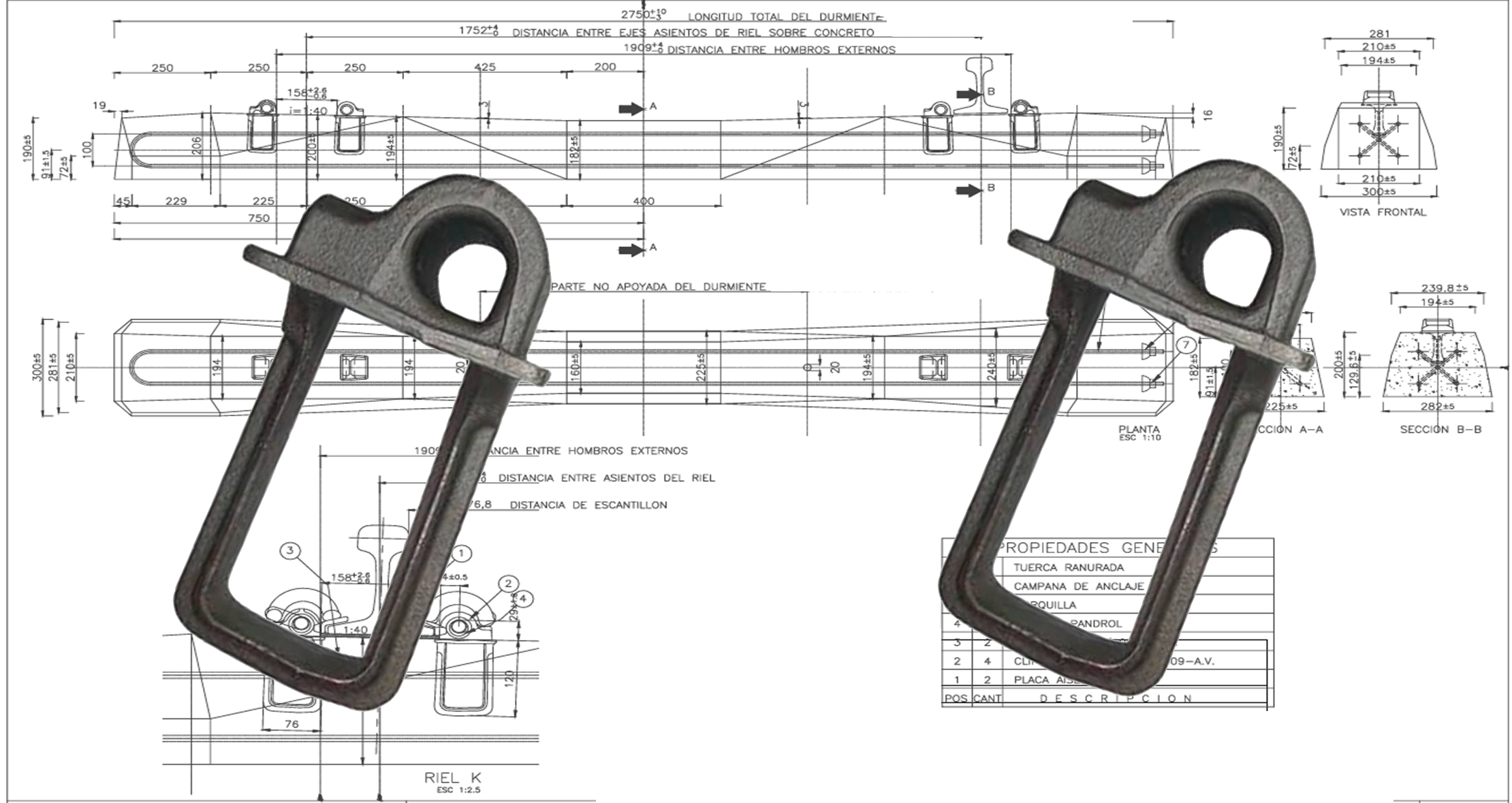 林州市工務(wù)再添預(yù)埋鐵座新選擇，豐富鋼軌扣件配套